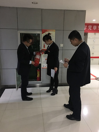 物資公司開(kāi)展安全隱患大排查不留安全死角