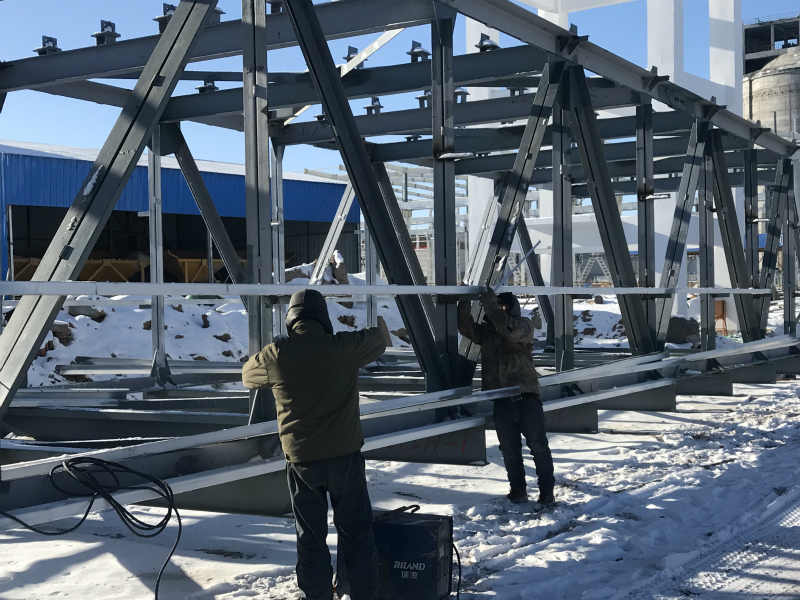 迎寒而上，項目建設(shè)無冬天