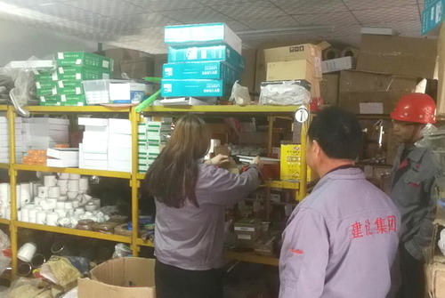 銅川分公司加強倉庫安全管理  確保物資供應(yīng)質(zhì)量