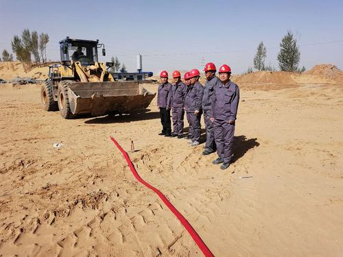 曹家灘煤礦2#、3#轉(zhuǎn)載點(diǎn)正式開工