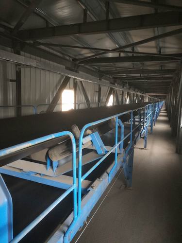 皮帶試運(yùn)轉(zhuǎn)成功啦！