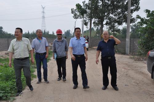 贠公法深入陜煤建設韓城分公司查指導工作