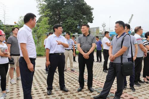 渭南臨渭區(qū)人大領(lǐng)導一行深入禮悅閣項目工地展開調(diào)研