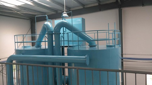 陜煤建設銅煤公司施工的下石節(jié)水處理站工程正式交付試運行