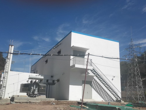 陜煤建設銅川公司:冶坪煤礦35KV變電站及回風斜井通風機房工程通過竣工初驗