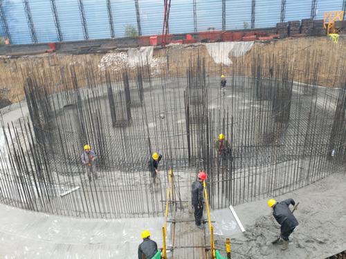 陜煤建設(shè)韓城分公司土建五項目部攻堅克難搶抓施工進度