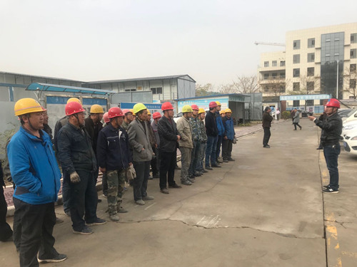 陜煤建設天工公司土建十五部時刻嚴把安全質(zhì)量關