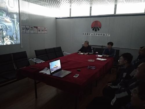 陜煤建設洗選煤運營公司礦山支護材料加工廠:筑牢紅線意識 實現(xiàn)安全生產(chǎn)