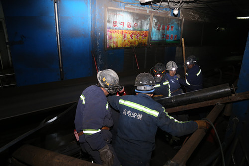 陜煤建設(shè)機(jī)電安裝公司以施工大干奏響春節(jié)檢修最美旋律