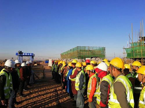 陜煤建設銅煤公司靖神鐵路項目“過三關”快速推進