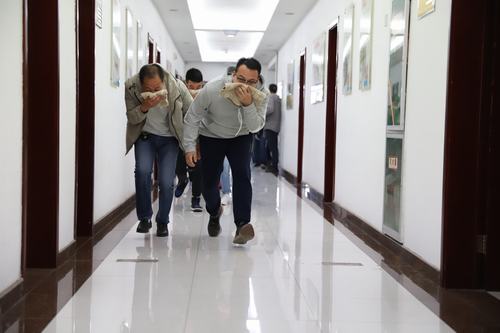 陜煤建設(shè)洗選煤分公司開展消防火災(zāi)應(yīng)急演練活動(dòng)