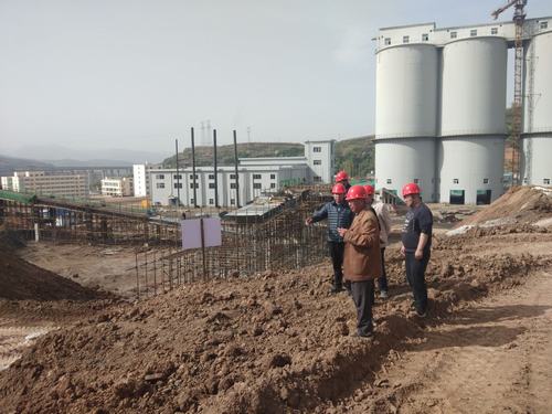 陜煤建設洗選煤運營公司安裝第五項目部：太行山下施工忙