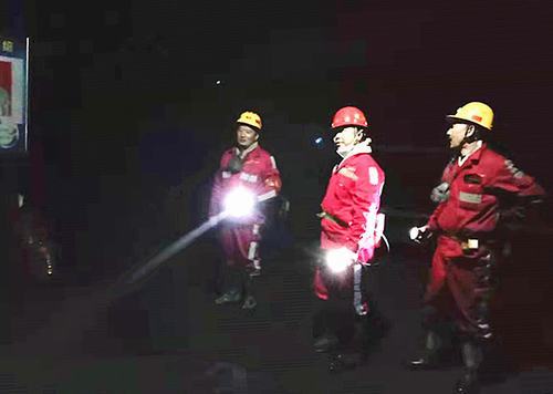 陜煤建設(shè)礦建三公司曹家灘項目部超額完成當月施工任務