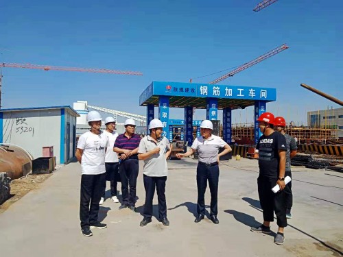 楊讓順深入榆北小保當(dāng)、曹家灘施工現(xiàn)場檢查指導(dǎo)工作