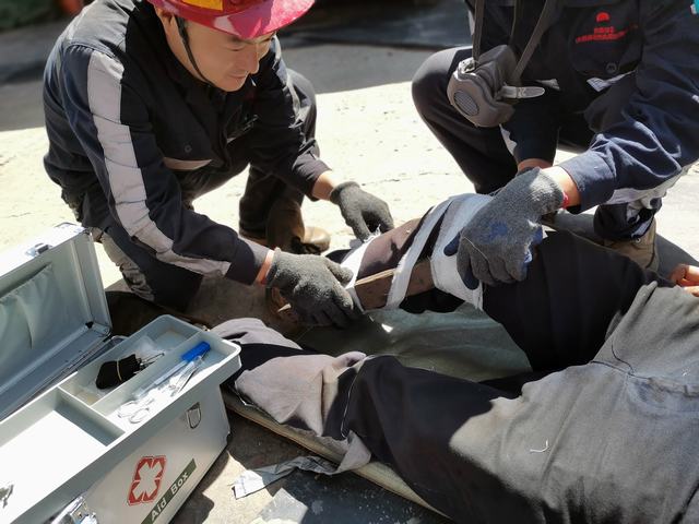 陜煤建設洗選煤運營公司檸條塔運營項目部:防范風險 遇變不驚