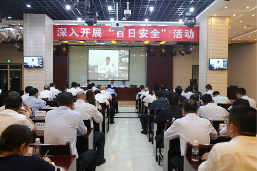 建設(shè)集團(tuán)召開(kāi)安全環(huán)保視頻會(huì)暨2019年“百日安全”活動(dòng)啟動(dòng)會(huì)