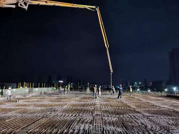 陜煤建設渭南分公司第一項目部超危大工程順利實施完畢