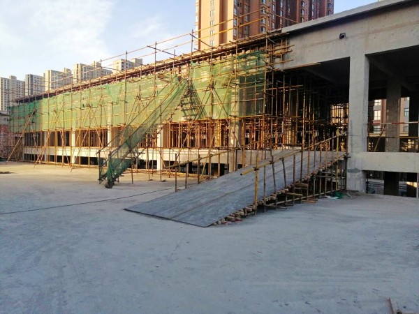 陜煤建設渭南分公司第五項目部禮悅閣項目歲末圓滿收官