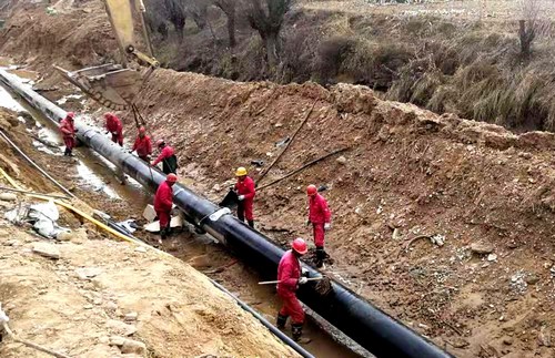 陜煤建設路橋分公司神渭管道項目產值過億