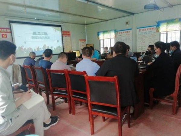 陜煤建設(shè)澄合分公司基層宣講“防疫有我，愛衛(wèi)同行”