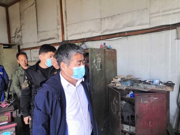 陜煤建設(shè)掘進公司：班子成員走基層確保兩會期間安全平穩(wěn)