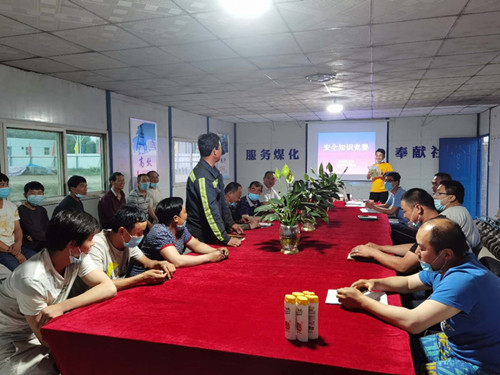 陜煤建設(shè)機(jī)電安裝公司開展安全知識(shí)競(jìng)賽活動(dòng)