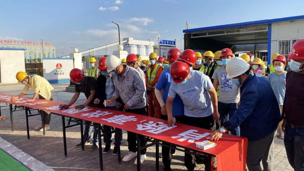 陜煤建設澄合分公司第十二項目部 “安全生產月”活動“好戲連臺”