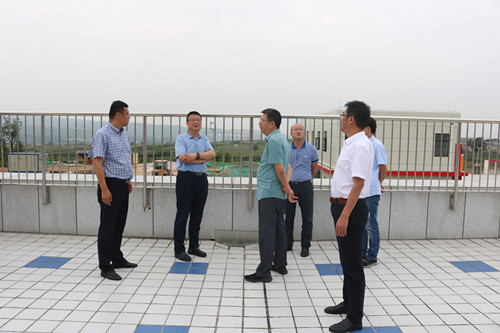 陜西省公路局總工程師金宏忠蒞臨川耀PPP項目檢查指導(dǎo)工作