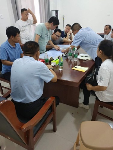 咸陽分公司承建的玉桂園住宅小區(qū)4#、5#樓順利通過分戶驗收