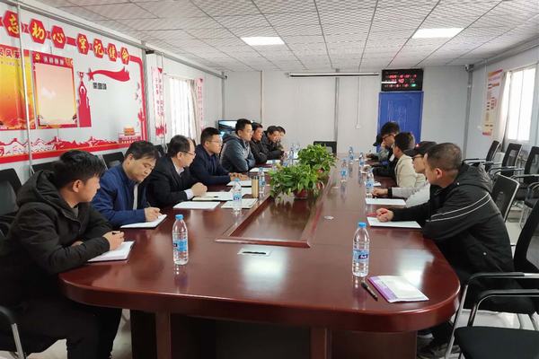 陜煤建設礦建二公司深入一線唱響兩部曲