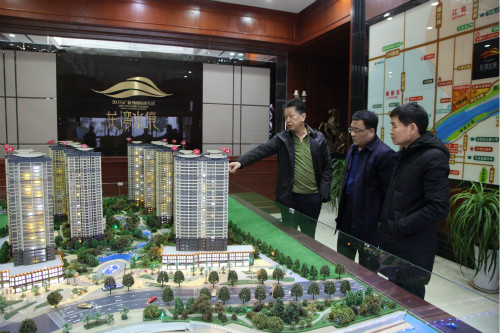 公司領(lǐng)導王明智、楊讓順深入龍灣水境項目視察指導工作