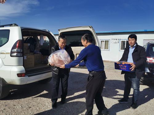 陜煤建設(shè)掘進(jìn)公司：節(jié)前慰問(wèn)暖人心  一言一行總關(guān)情