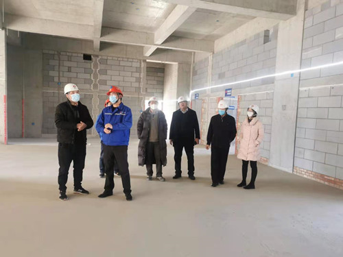 碧桂園陜西圣米蘭實(shí)業(yè)公司參觀考察天工公司在建項(xiàng)目