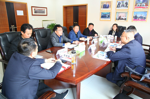 陜煤技術(shù)研究院宗益濱一行到陜煤建設交流