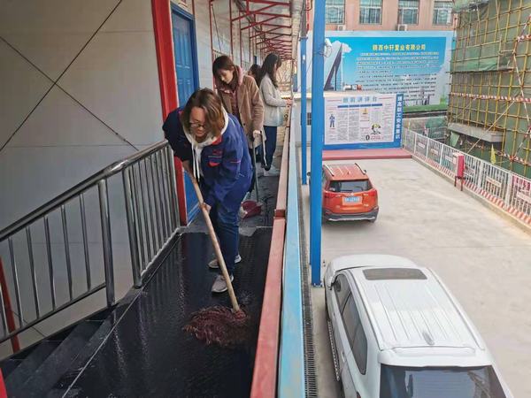 陜煤建設(shè)韓城分公司土建二項(xiàng)目部：巾幗展風(fēng)采，喜迎“三八”節(jié)