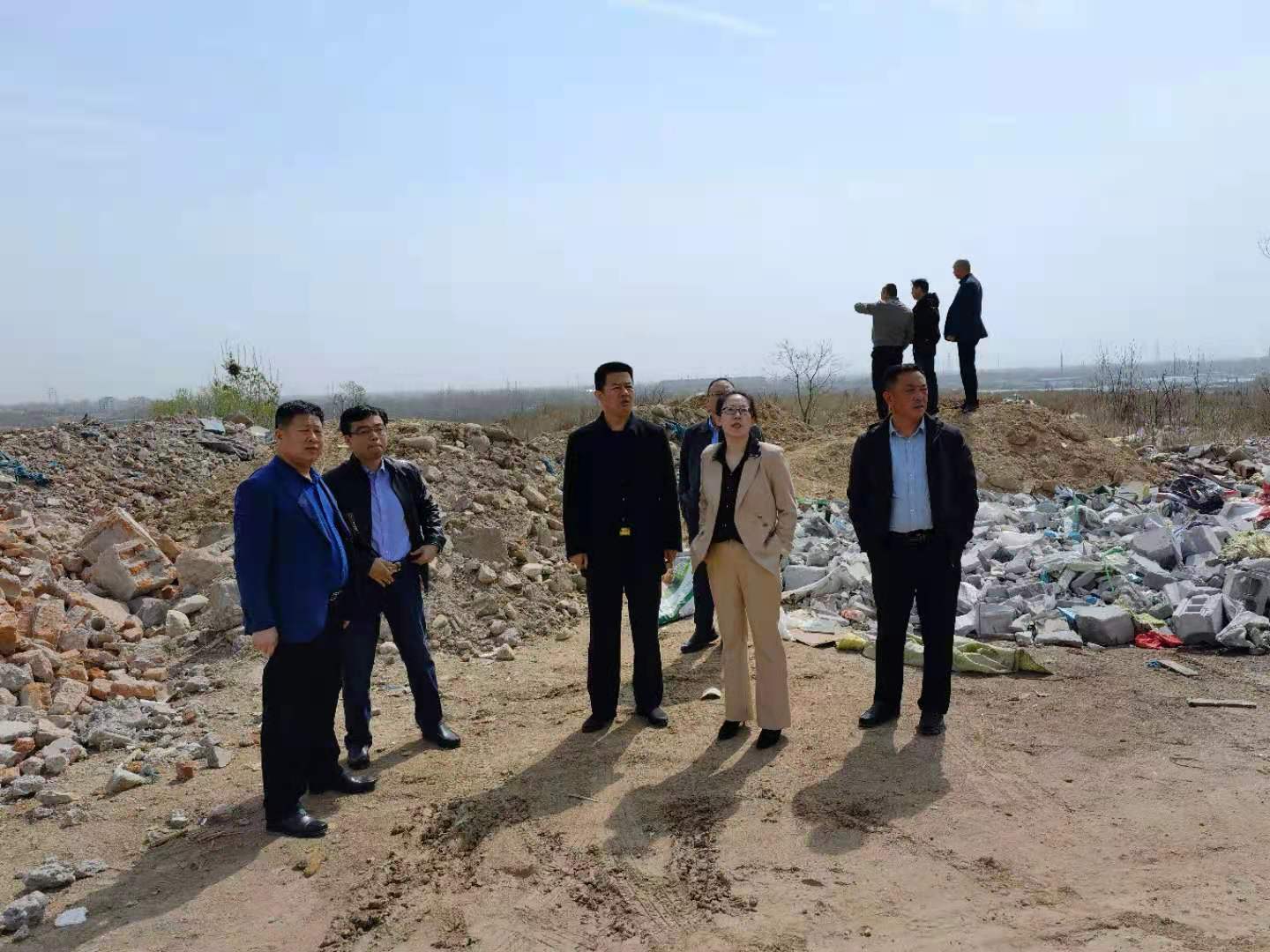 趙敬凱一行到山東省泰安市泰山城市建設(shè)投資有限公司交流洽談