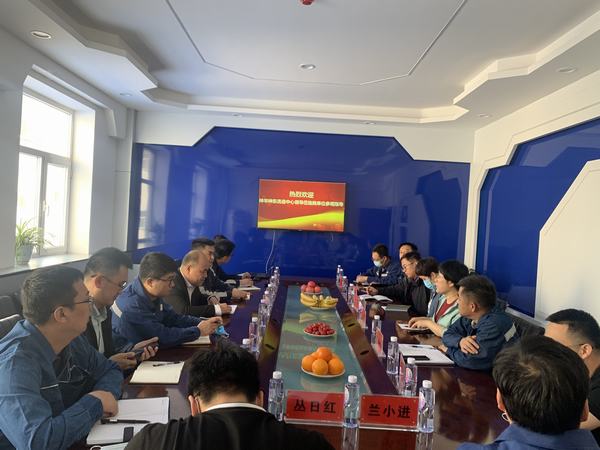 神華神東公司洗選中心一行到陜煤建設(shè)洗選煤運(yùn)營(yíng)公司紅柳林洗煤廠項(xiàng)目部學(xué)習(xí)交流