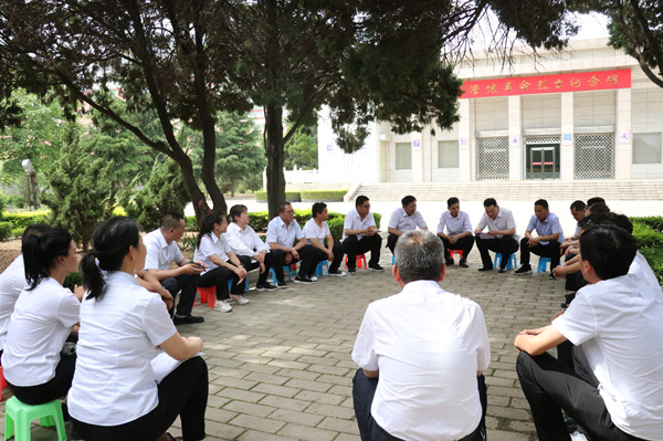 陜煤建設澄合分公司上下聯(lián)動讓黨史學習教育有聲有色