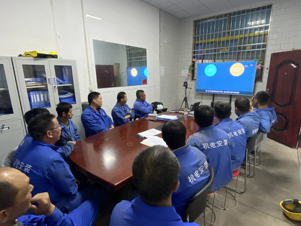 陜煤建設(shè)機(jī)電安裝公司全力以赴保安全，促生產(chǎn)