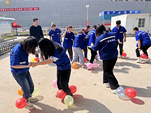 陜煤建設(shè)渭南分公司十一項(xiàng)目部迎慶“五一”、“五四”活動(dòng)形式多樣豐富多彩
