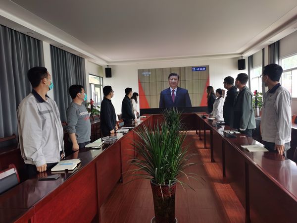 陜煤建設(shè)天工公司：慶祝青年團成立100周年，看直播  銘初心