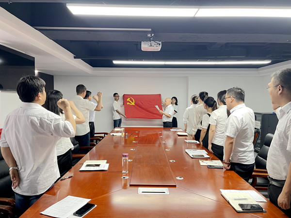 建設(shè)集團(tuán)大秦置業(yè)公司開展“重溫入黨誓詞 牢記使命擔(dān)當(dāng)”主題黨日活動