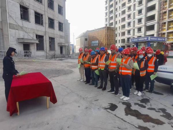 陜煤建設西北分公司：普法講座進工地，反詐宣傳暖人心