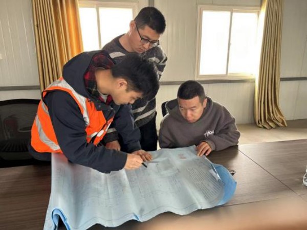 陜煤建設咸陽分公司第二項目：團結(jié)互助，共同進步