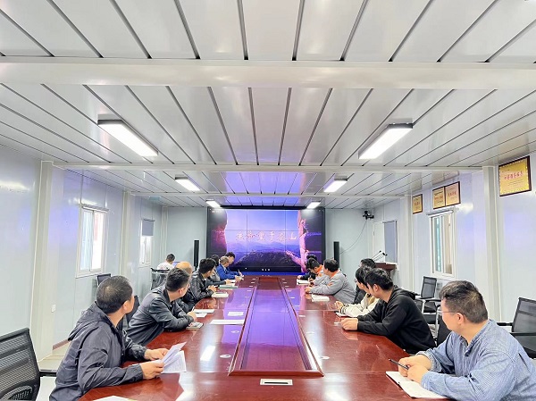 陜煤建設渭南分公司第十一項目部“三個加強”持續(xù)繃緊安全生產“三條線”