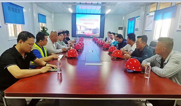 陜煤建設渭南分公司第三項目部對標學習促發(fā)展，經(jīng)驗共享譜新篇