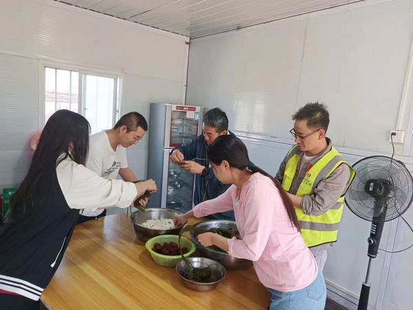 陜煤建設(shè)天工公司土建二部：一“粽”濃情，一“粽”鄉(xiāng)愁