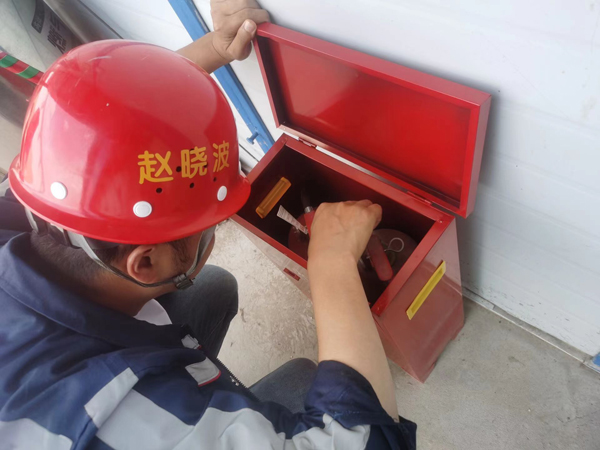 陜煤建設(shè)機(jī)電安裝公司：筑牢燃?xì)獍踩谰€，擰緊消防“安全閥”