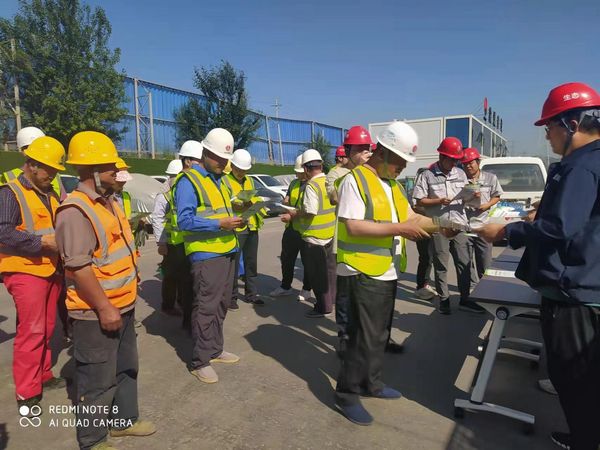 陜煤建設(shè)天工公司土建四部按下“節(jié)能降碳、你我同行” 快捷鍵