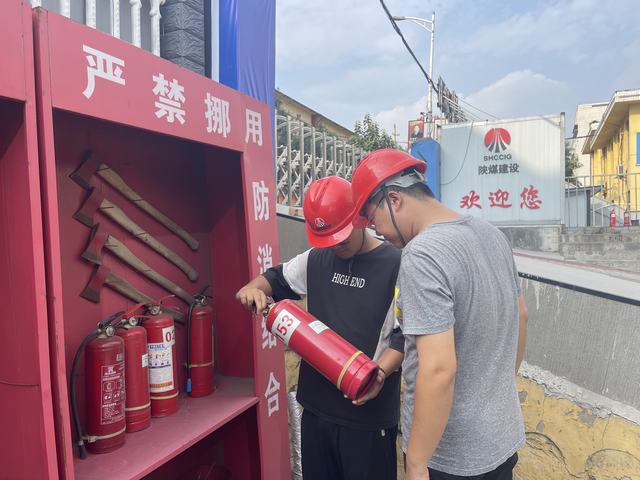 陜煤建設(shè)韓城分公司土建六項(xiàng)目部：安全管理 這波操作很“硬核”